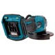 Акумуляторна кутова шліфмашина Makita XGT 40 V MAX GA 008 GM201 2 акб 4Ah, з/п, кейс (GA008GM201) - зображення 7