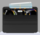 Чехол-книжка CDK для Apple iPad Air 13" M4 2026 | Экокожа силикон Smart Case Слот Стилус (017899) (black) - изображение 2