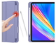 Чехол-книжка CDK для Apple iPad Pro 11" 4gen 2022 | Экокожа силикон Smart Case Слот Стилус (011190) (lavender grey) - изображение 2