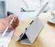 Чехол-книжка CDK для Apple iPad Air 11" M3 2025 | Экокожа силикон Smart Case Слот Стилус (011190) (grey) - изображение 6