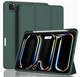 Чехол-книжка DK для Apple iPad Pro 11" M4 2024 | Экокожа силикон Smart Case Слот под Стилус (017897) (green) - изображение 1