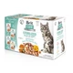 Влажный корм Brit Care Sterilized Fillets in Gravy Flavour box для стерилизованных кошек, филе в соусе, набор вкусов, 12х85 г - изображение 1