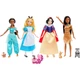 Колекція із 8 модних ляльок Дісней з аксесуарами Mattel Disney Princess Fashion Doll 8-Pack HRF55 - зображення 2