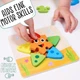 Дерев'яна розвиваюча іграшка монтессорі Головоломка-пазл Jaques of London Sea Animal Puzzle - зображення 3