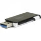 Флеш память флешка Apacer AH350 128Gb USB 3.0 Black (AP128GAH350B-1) - изображение 3