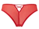 Трусики Gossard Fiesta 19703FIE привабливі бразиліани з вишивкою на сітці XL Fiesta Red (5053014882679) - изображение 4