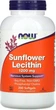 Подсолнечный лецитин Now Foods Sunflower Lecithin 1200mg 200 sgels - изображение 1