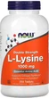 L-Лизин NOW L-Lysine 1000mg 250 tabs - изображение 1
