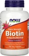 Биотин NOW Biotin 10,000 mcg 120 vcaps - изображение 1