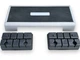 Степплатформа L99 х W36 х H15/20 см, сірий/чорний G-800989 - зображення 3