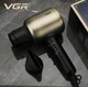 Профессиональный компактный фен VGR V-453 для укладки волос с 2 скоростями - изображение 1
