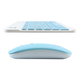 Комплект беспроводная клавиатура/USB мышка JEQANG JB-350 с кабель USB - Type C/Bluetooth V5.0 Blue - изображение 3
