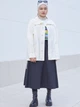 Куртка демисезонная женская Uniqlo 322944866 L Молочная (1159812034) - изображение 10