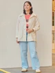 Куртка демисезонная женская Uniqlo 322944866 L Молочная (1159812034) - изображение 16
