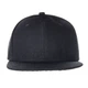 Кепка з прямим козирком snapback чорна (7641) - зображення 2