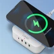 Бездротовий зарядний пристрій Ldnio AW004 3 USB/ Type-C QC PD 32W біле - зображення 4