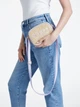 Сумка кросс-боди через плечо женская Guess 88337689 Бежевый/Сиреневый (1159811916) - изображение 2