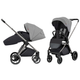 Коляска прогулочная детская CARRELLO Ultra CRL-5525 Silk Grey BF Светло-Серая - изображение 2