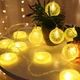 Світлодіодна новорічна гірлянда "Лимони" 20 LED, 7м + перехідник, 220V, IP44, Теплий білий - зображення 1