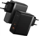 Сітчастий зарядний пристрій Baseus GaN5 Pro Fast Charger Type-C+USB 100W EU Black (CCGP090201) - зображення 3