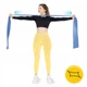 Лента-эспандер для спорта и реабилитации 4FIZJO Flat Band 200 х 15 см 9-11 кг Blue (P-5907222931660) - изображение 8