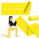 Лента-эспандер для спорта и реабилитации 4FIZJO Flat Band 200 х 15 см 1-2 кг Yellow (P-5907222931639) - изображение 1