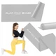 Лента-эспандер для спорта и реабилитации 4FIZJO Flat Band 200 х 15 см 15-25 кг Silver (P-5907739310446) - изображение 1