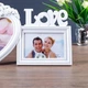 Фоторамка настольная двойная 15x15 см и 10x15 см, Love, Белая - изображение 5