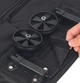 Сумка на колесах складна Portable, 45х40х12 см, Чорний - зображення 8