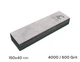 Камень точильный (BBW+Carborundum) 150мм*40мм, 4000/600 Grit, гранатовый сланец и карбид кремния SiC (822AC) - изображение 1