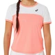Детская футболка Asics GIRLS TENNIS SS TOP Белый Коралловый 122-128 (2044A039-701 122-128) - изображение 1