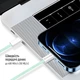 Кабель ColorWay Type-C - Apple Lightning braided cotton PD Fast Charging 27W 1 м Green (CW-CBPDCL061-G) - изображение 12