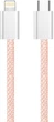 Кабель ColorWay Type-C - Apple Lightning braided cotton PD Fast Charging 27W 1 м Pink (CW-CBPDCL061-P) - изображение 2