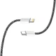 Кабель ColorWay Type-C - Apple Lightning braided cotton PD Fast Charging 27W 1 м Black (CW-CBPDCL061-BK) - изображение 7