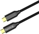 Кабель ColorWay Type-C - Type-C USB3.2 20Gbps 4K PD100W Gen2 5А 1 м Black (CW-CBPDCC062-BK) - изображение 5