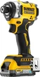 Шуруповерт ударный аккумуляторный бесщеточный DeWALT DCF860E2T - изображение 2