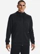 Толстовка на флисе, на молнии мужская Under Armour Ua Armour Fleece Fz Hoodie-Blk 1373357-001 3XL Черная (195253820731) - изображение 1