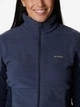 Толстовка на блискавці без капюшона на флісі жіноча Columbia Basin Trail Full Zip III 1938041466 XS Темно-синя (194895437468) - зображення 5