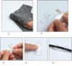 Кабельный органайзер фіксатор для проводів 20 штук Cable Plastic Clips Transparent - изображение 5