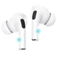 Беспроводные наушники Hoco EW66 Bluetooth с зарядным кейсом и микрофоном вакуумные блютуз наушники белые - изображение 3