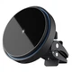 Автодержатель с беспроводной зарядкой Proove Light Circle 15W автомобильный магнитный держатель на дефлектор - изображение 1