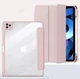 Чохол iPad Air 4/5 10.9" Air 11" M2/M3 Pro 11" 2018-2022 TPU Transformer Color Frame Acrylic Pen Slot Smart Case pink - изображение 4