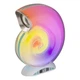 Настільна лампа RIAS L-39 mini RGB з Bluetooth колонкою та годинником White - зображення 1