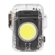 Портативний LED ліхтарик RIAS D52-2-COB акумуляторний з дисплеєм та запальничкою Type-C Black (3_05276) - зображення 1
