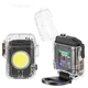 Портативний LED ліхтарик RIAS D52-2-COB акумуляторний з дисплеєм та запальничкою Type-C Black (3_05276) - зображення 2