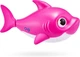 Интерактивная игрушка Zuru Baby Shark акула для ванны Акуленок мама розовая Mommy Shark (71109D) - изображение 4