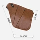 Сумка-слинг через плечо мужская Vintage leather-20567 Коричневая - изображение 9