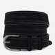 Ремень из натуральной замши Vintage leather-20790 122 см Черный - изображение 1