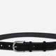 Ремень из натуральной замши Vintage leather-20790 122 см Черный - изображение 4