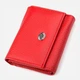Кошелек женский кожаный для карточек ST Leather Accessories 18323 Красный - изображение 1